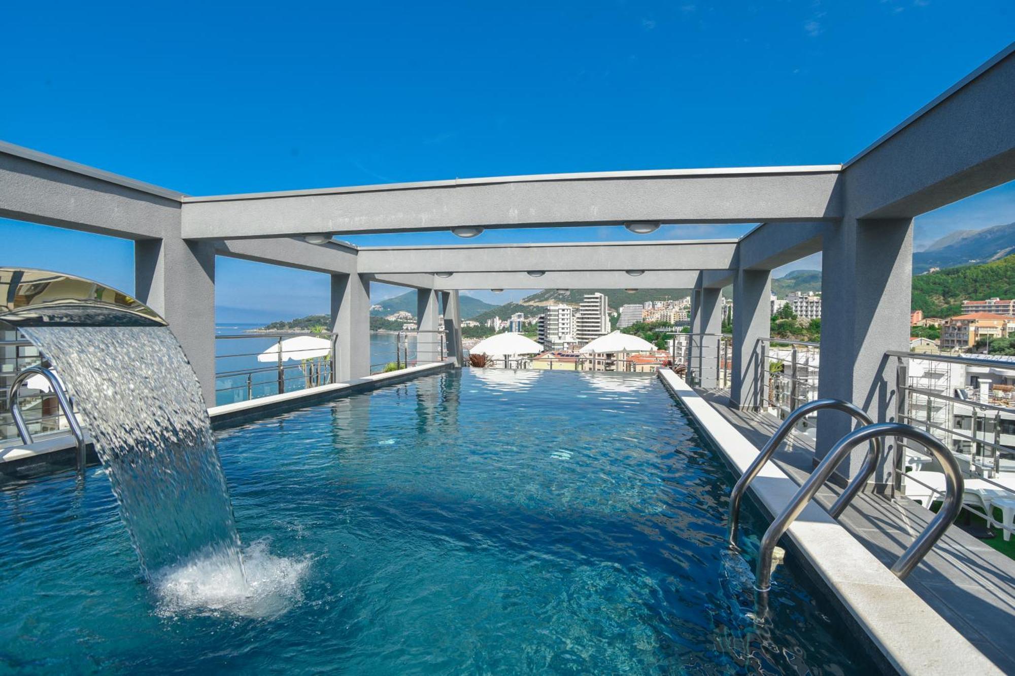 Hotel La Mer Budva Bagian luar foto