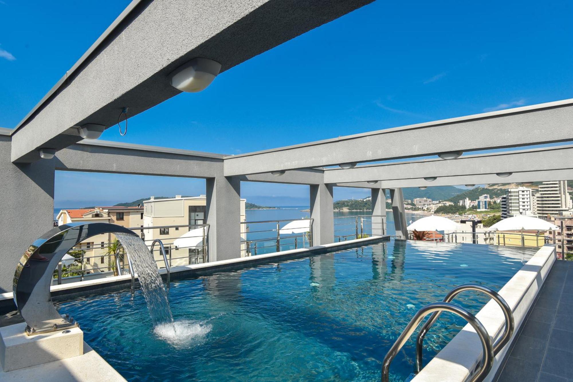 Hotel La Mer Budva Bagian luar foto