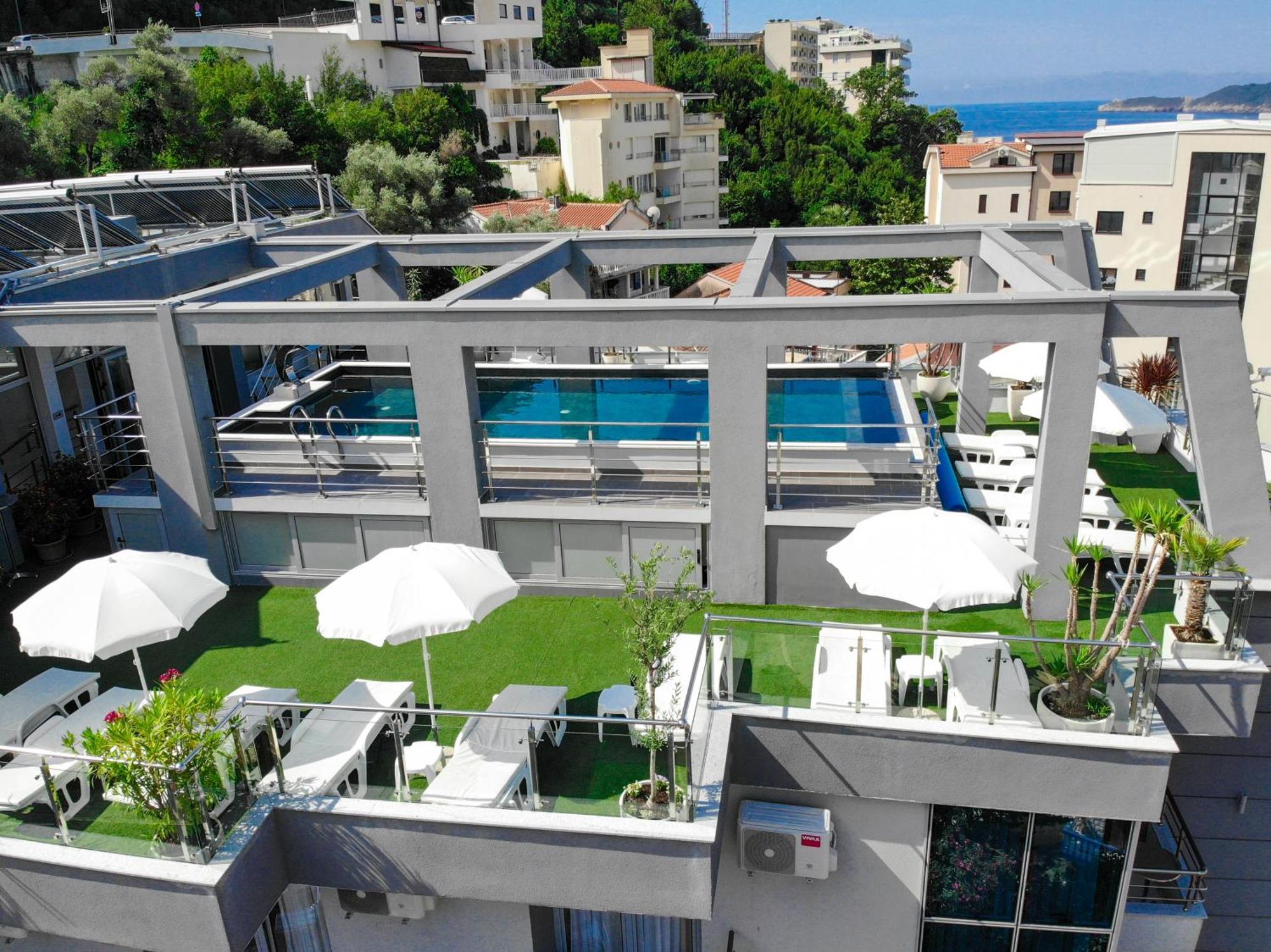 Hotel La Mer Budva Bagian luar foto