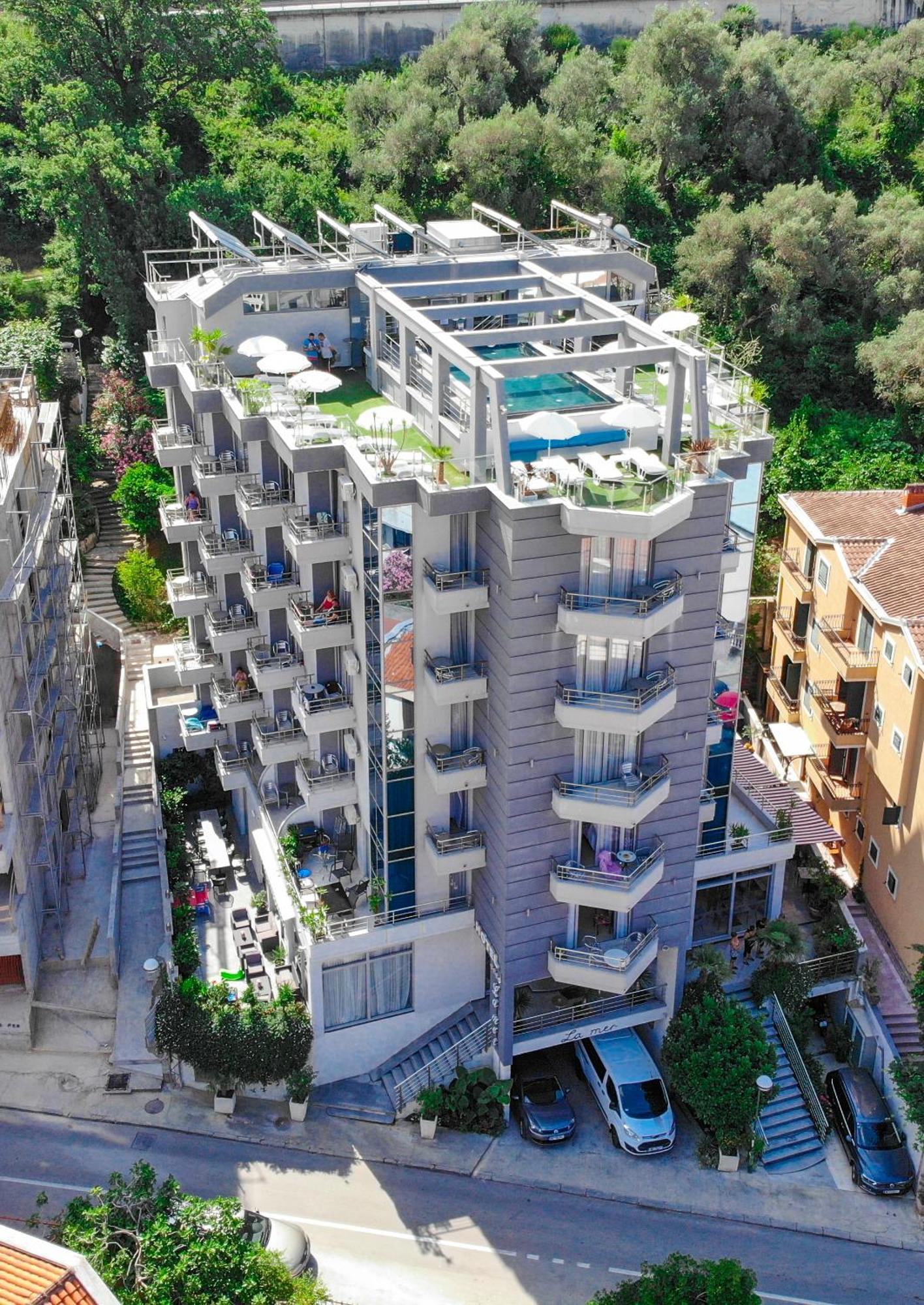 Hotel La Mer Budva Bagian luar foto